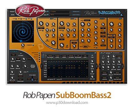 دانلود Rob Papen SubBoomBass2 v1.0.1d - افزونه VST سینتی سایزر برای ساخت صداهای بیس دار