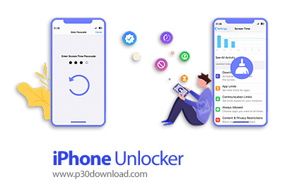 دانلود Aiseesoft iPhone Unlocker v1.0.62 - نرم افزار حذف اپل آی دی و رمز عبور دستگاه های آی او اس
