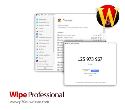 دانلود Wipe Professional v2024.07 - نرم افزار پاکسازی کامپیوتر از اطلاعات ناخواسته