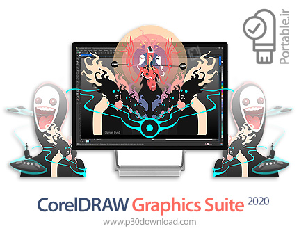 دانلود CorelDRAW Graphics Suite 2020 v22.0.0.412 x64 Portable - کورل دراو، نرم افزار قدرتمند طراحی ب