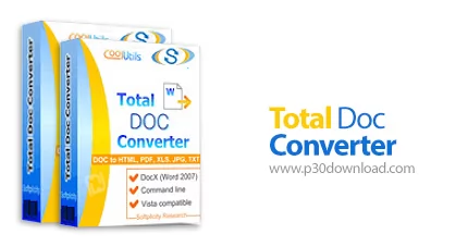 دانلود Coolutils Total Doc Converter v5.1.0.362/134 - نرم افزار تبدیل اسناد Doc یا RTF به پی دی اف و فرمت های متنی و تصویری دیگر