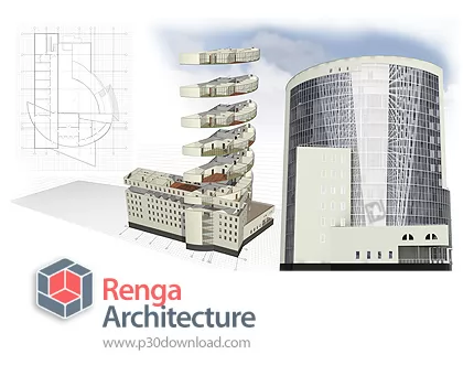 دانلود Renga Architecture v6.1.50957 x64 - نرم افزار طراحی معماری و مدل‌سازی BIM