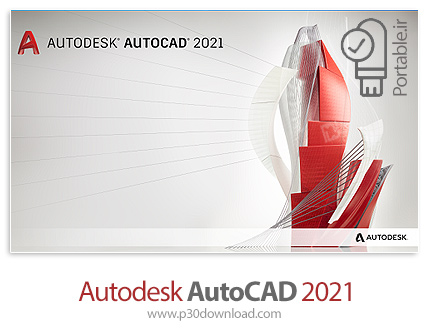 دانلود Autodesk AutoCAD 2021 R47.0.0 x64 Portable - نرم فزار اتوکد پرتابل (بدون نیاز به نصب)