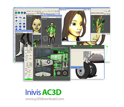 دانلود Inivis AC3D v9.1.0 x64 - نرم افزار طراحی و مدلسازی سه بعدی