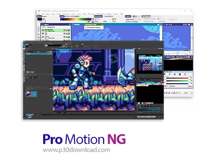 دانلود Pro Motion NG v8.0.9.0 x64 + v7.2.8 - نرم افزار طراحی پیکسلی و انیمیشنی