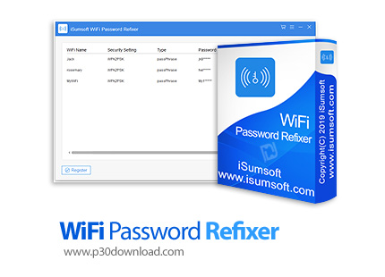 دانلود iSumsoft WiFi Password Refixer v3.1.1 - نرم افزار بازیابی و نمایش تمام پسورد های وای فای ذخیر