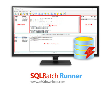 دانلود AmGoData SQLBatch Runner v1.5.2 - نرم افزار اجرای همزمان کوئری بر روی چندین دیتابیس