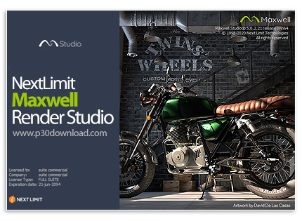دانلود NextLimit Maxwell Studio v5.2.0.45 x64 Win10/Win7/8/8.1 + Full Plugins - نرم افزار رندرینگ سه