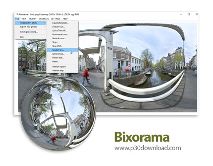 دانلود Bixorama v6.2.0.1 x64 + v6.1.0.0 - نرم افزار ساخت و تبدیل عکس های 360 درجه