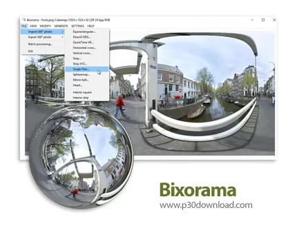 دانلود Bixorama v6.2.0.2 x64 + v6.1.0.0 - نرم افزار ساخت و تبدیل عکس های 360 درجه