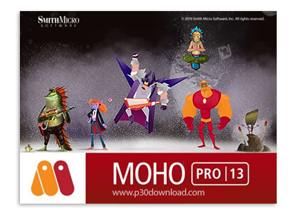 دانلود Smith Micro Moho Pro v13.5.1 Build 20210623 x64 - نرم افزار ساخت کارتون و انیمیشن