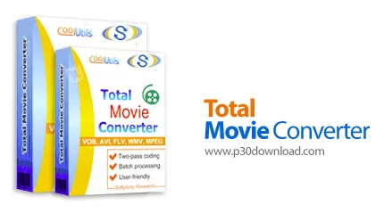 دانلود Coolutils Total Movie Converter v4.1.0.56 - نرم افزار تبدیل فرمت فیلم و ویدئو های آنلاین