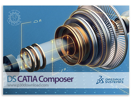 دانلود CATIA Composer R2021 HF5 Build 7.8.5.21108 x64 - نرم افزار مستند سازی و تصویر سازی محصولات