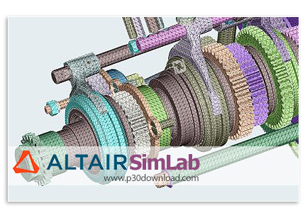 دانلود Altair SimLab v2020.1 x64 + Additionals - نرم افزار تحلیل، مش بندی و مدل سازی سه بعدی قطعات پ