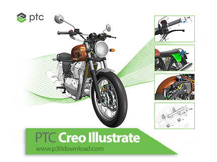 دانلود PTC Creo Illustrate v7.1.1.0 Build 29 x64 - نرم افزار پیشرفته مستند سازی سه بعدی محصولات تجار