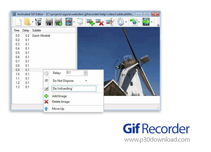 دانلود Gif Recorder v3.2.0.3 - نرم افزار ساخت گیف با ضبط تصویر از صفحه نمایش
