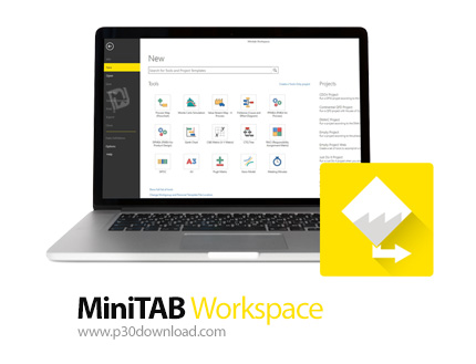 دانلود MiniTAB Workspace v1.1.1.0 - نرم افزار نمایش نقشه و روند کلی یک فرآیند یا پروژه به همراه تمام