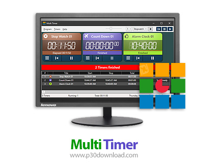 دانلود Programming Multi Timer v6.8.5 - نرم افزار تایمر پیشرفته