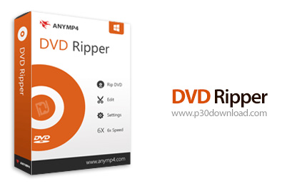 دانلود AnyMP4 DVD Ripper v8.0.70 x64 + v8.0.30 x86 - نرم افزار ریپ کردن دی وی دی