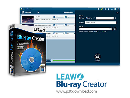 دانلود Leawo Blu-ray Creator v11.0.0 - نرم افزار رایت فیلم بر روی دیسک های بلوری