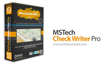 دانلود MSTech Check Writer Pro v1.4.13.1351 - نرم افزار تنظیم و چاپ چک و مدیریت حساب های مالی