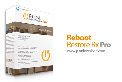دانلود Reboot Restore Rx Pro (formerly Drive Vaccine) v12.0 Build 2707937851 - نرم افزار فریز کردن س
