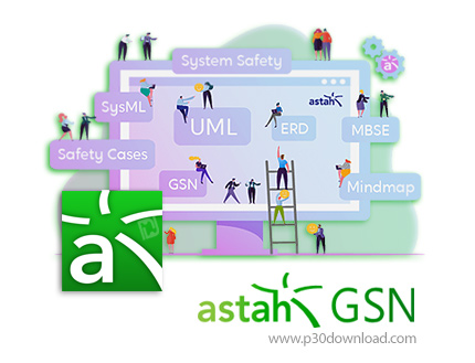 دانلود Astah GSN v1.2.0 x86/x64 - نرم افزار رسم نمودارهای ساختار اهداف