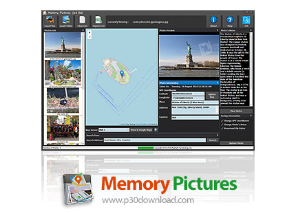 دانلود Memory Pictures v1.65 x86 + v1.73 x64 - نرم افزار تصحیح و یا اضافه کردن اطلاعات لوکیشن به عکس