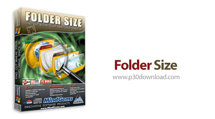 دانلود Folder Size Professional v4.5 - نرم افزار نمایش حجم پوشه ها و فایل ها
