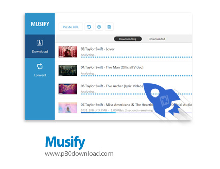 دانلود Musify v3.5.3 - نرم افزار دانلود و تبدیل فرمت موزیک های آنلاین