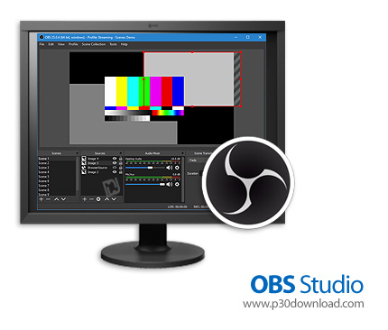 دانلود OBS Studio v29.0.1 x64 + v27.2.4 x86/x64 + Portable - نرم افزار ساخت ویدئوهای آموزشی آنلاین