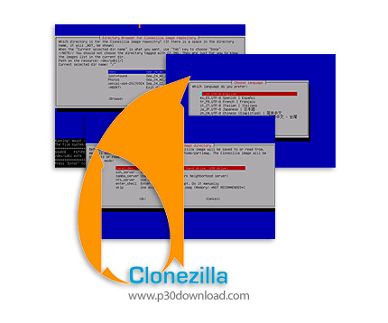 دانلود CloneZilla Live v3.1.0-22 x86/x64 - نرم افزار ایمیج گرفتن و تهیه بکاپ از اطلاعات