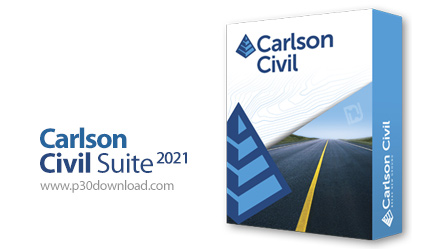 دانلود Carlson Civil Suite 2021 Build 200918 x64 - مجموعه نرم افزارهای راه‌سازی و طراحی جاده