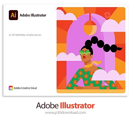 دانلود Adobe Illustrator 2021 v25.4.1.498 x64 - ایلاستریتور ۲۰۲۱، نرم‌افزار ویرایشگر گرافیک برداری