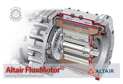 دانلود Altair FluxMotor v2020.1.1 x64 - نرم افزار طراحی ماشین آلات و ابزار چرخنده الکتریکی