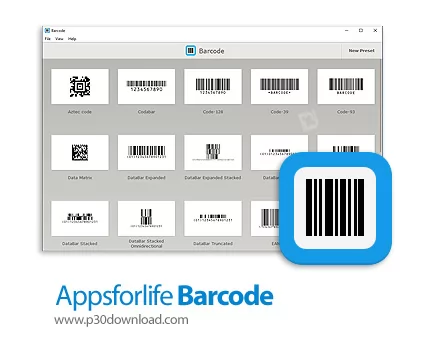 دانلود Appsforlife Barcode v2.5.6 x64 - نرم افزار طراحی و ساخت انواع بارکد