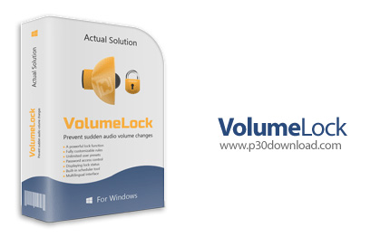 دانلود VolumeLock v2.4 - نرم افزار تنظیم میزان صدای بخش های مختلف سیستم