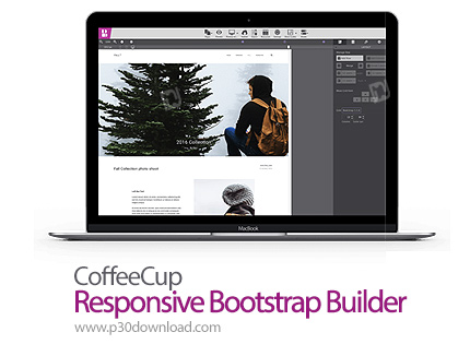 دانلود CoffeeCup Responsive Bootstrap Builder v2.5 Build 350 - نرم افزار ساخت وب سایت ریسپانسیو