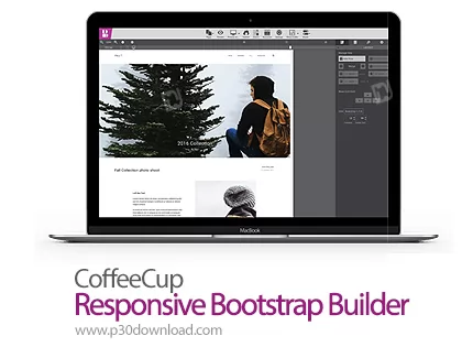 دانلود CoffeeCup Responsive Bootstrap Builder v2.5.360 - نرم افزار ساخت وب سایت ریسپانسیو