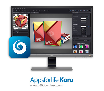 دانلود Appsforlife Koru v2.0.5 x64 - نرم افزار ساخت مدل های سه بعدی برای نمایش در صفحات وب با استفاد