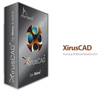 دانلود XirusCAD v1.0.4.4 x64 for Rhino 7 - افزونه ایکسایرس برای راینو