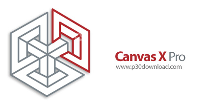 دانلود Canvas X Pro v20 Build 911 x64 - نرم افزار تصویر سازی تکنیکی