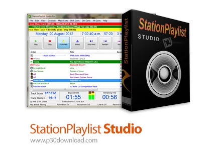 دانلود StationPlaylist Studio Pro v5.50 - نرم افزار مدیریت جریان های پخش مستقیم برای استودیو های ضبط