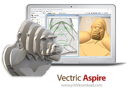 دانلود Vectric Aspire Pro v10.514 x64 - نرم افزار طراحی مدل های CNC