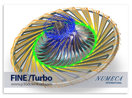 دانلود NUMECA FINE/Turbo v16.1 x64 - نرم افزار دینامیک سیالات برای سیستم‌های دوار و چرخنده