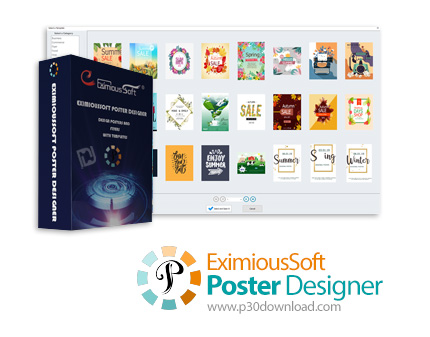 دانلود EximiousSoft Poster Designer v5.00 - نرم افزار طراحی پوستر و بروشور