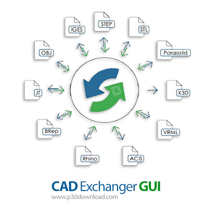 دانلود CAD Exchanger GUI v3.16.0 Build 16504 x64 - نرم افزار نمایش و تبدیل فرمت مدل های سه بعدی
