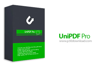 دانلود UniPDF PRO v1.3.5 - نرم افزار تبدیل فایل پی دی اف به ورد