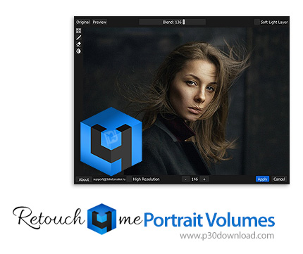 دانلود Retouch4me Portrait Volumes v1.010 + v0.9.9.4 x64 + Plug-in for Photoshop - نرم افزار ایجاد ع