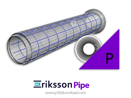 دانلود Eriksson Pipe v1.2.4 - نرم افزار طراحی لوله های بتنی